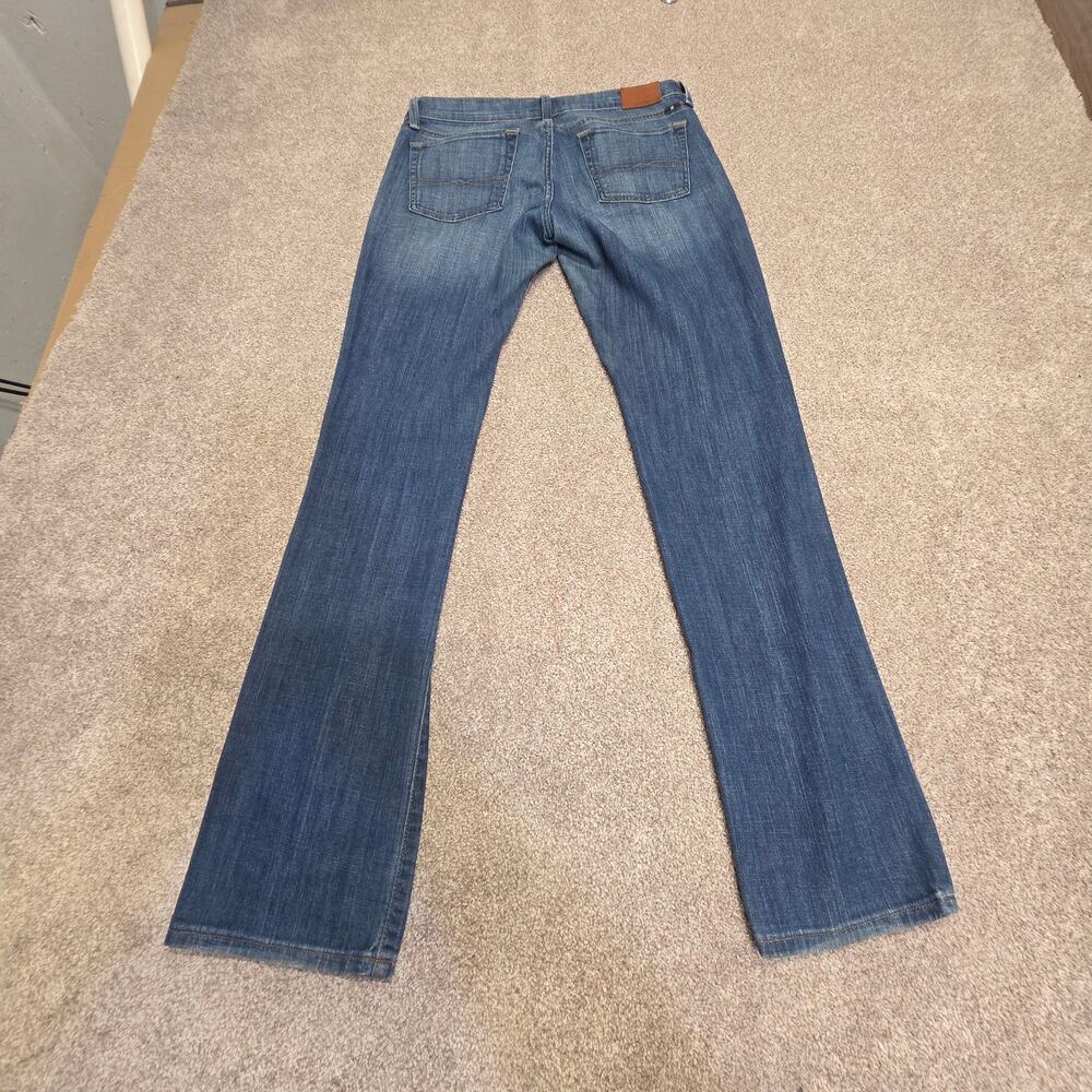 Lucky Brand Sweet Straight Jeans Size 6/28 Medium Wash Blue Denim Low Rise Y2K